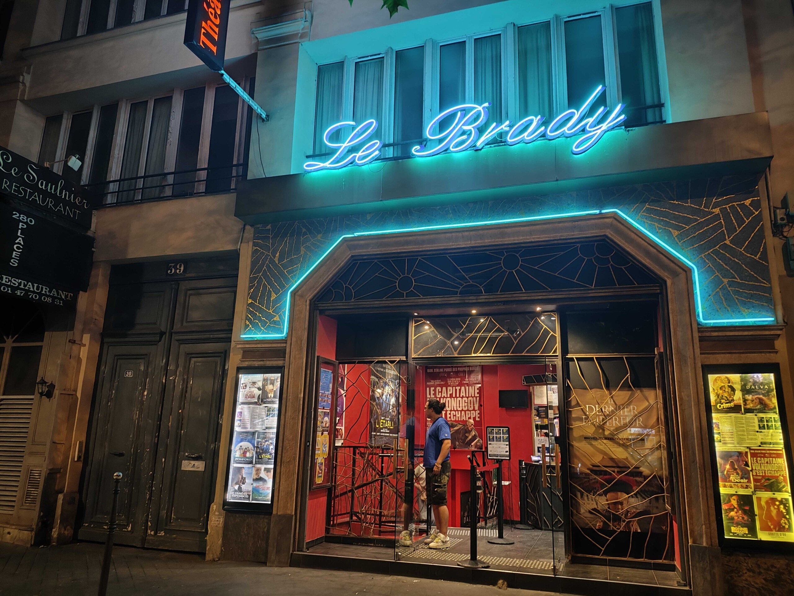 Le Brady : un petit cinéma dans le dixième arrondissement