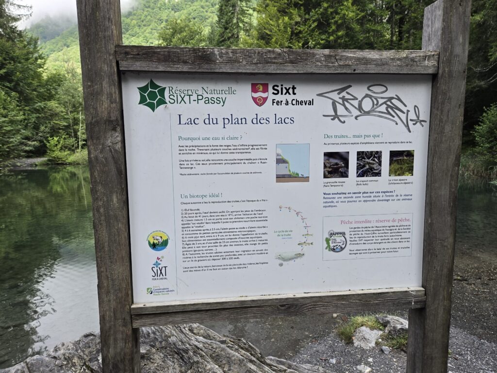 Lac du plan des lacs