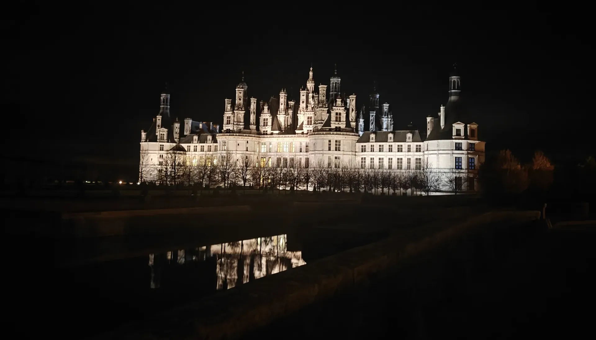 Se garer au Château de Chambord en camping-car/van