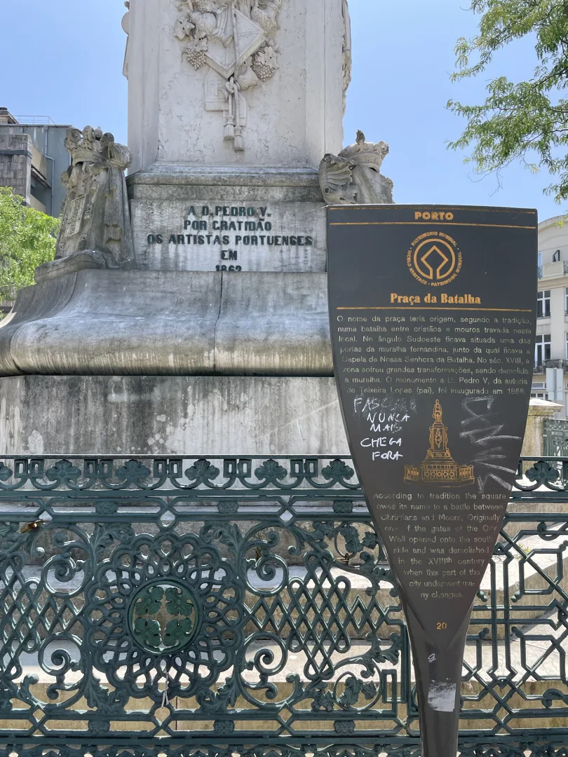 Praça da Batalha Dom Pedro V