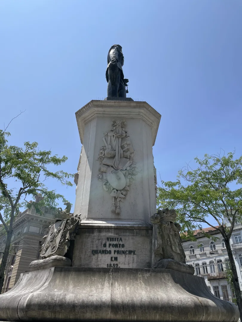 visita Porto alors qu’il était encore prince, en 1852
