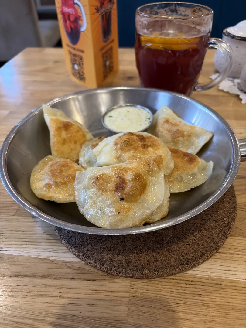 pierogi poêlés de Gościniec Polskie Pierogi