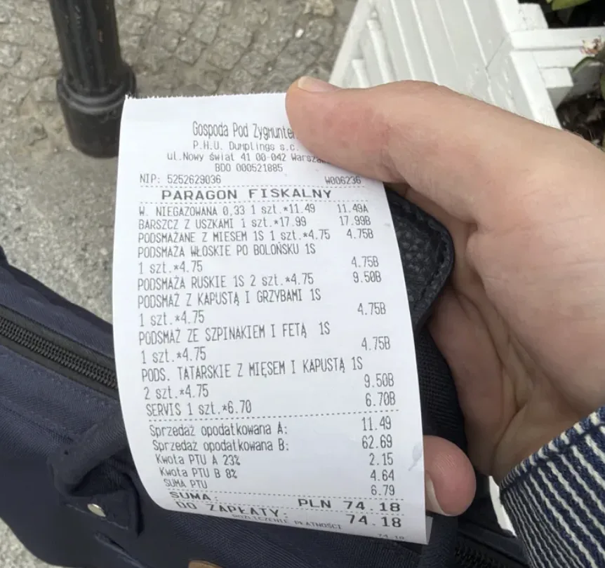 prix Gospoda pod Zygmuntem à Varsovie